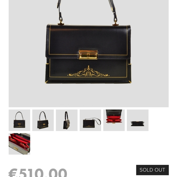 SOLD Grace Kelly leather box purse - Picture 6 of 12